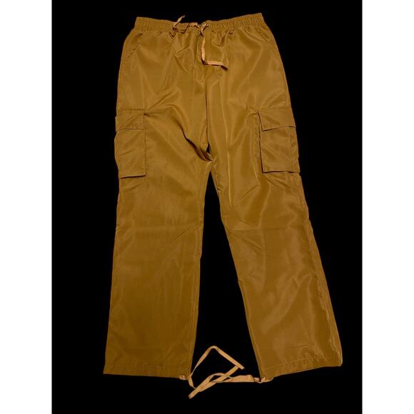 Men's Brown Scrub Cargo Pants- NEW- Size XL - Picture 2 of 5